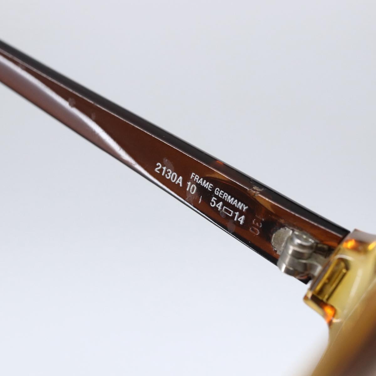 Christian Dior Sunglasses Plastic Brown Auth SW1669