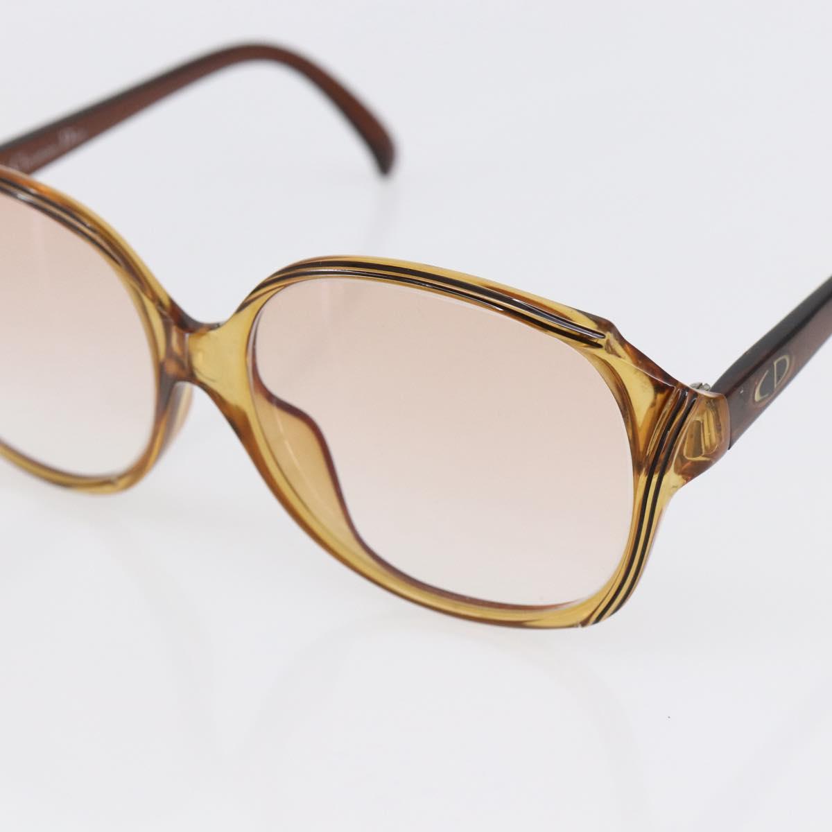 Christian Dior Sunglasses Plastic Brown Auth SW1669