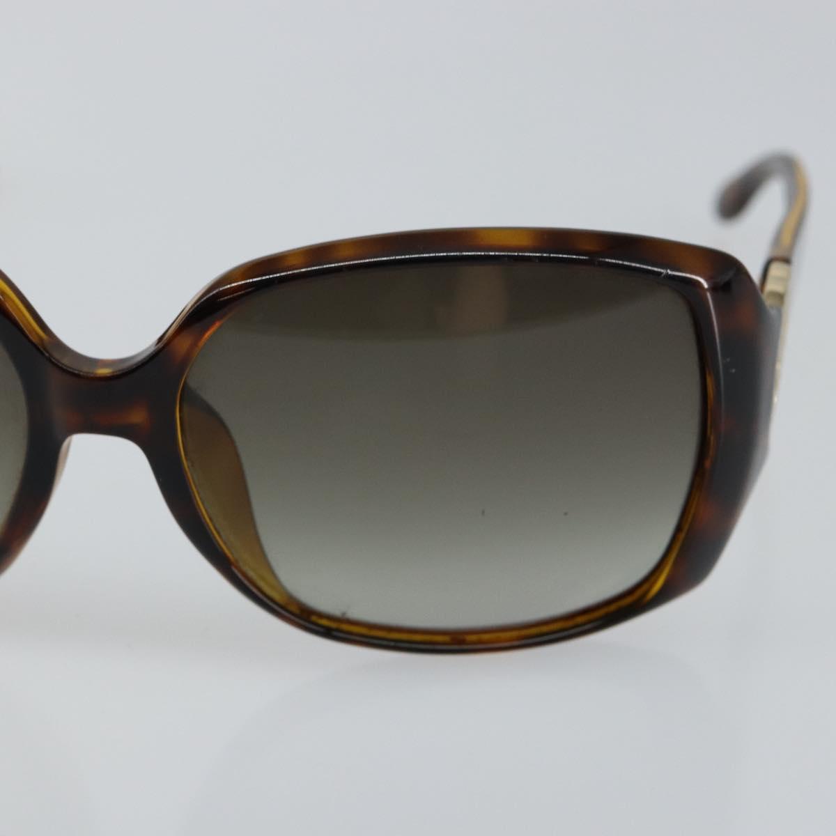GUCCI Interlocking G Sunglasses Plastic Brown Auth SW1673