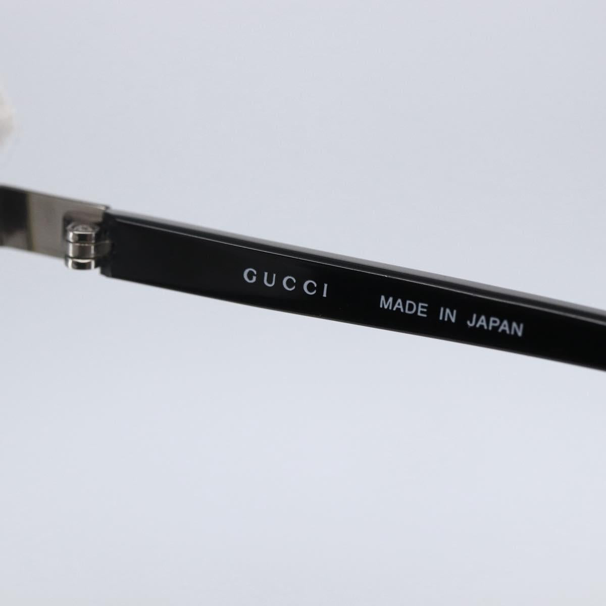 GUCCI Interlocking G Glasses plastic Black Auth SW1678