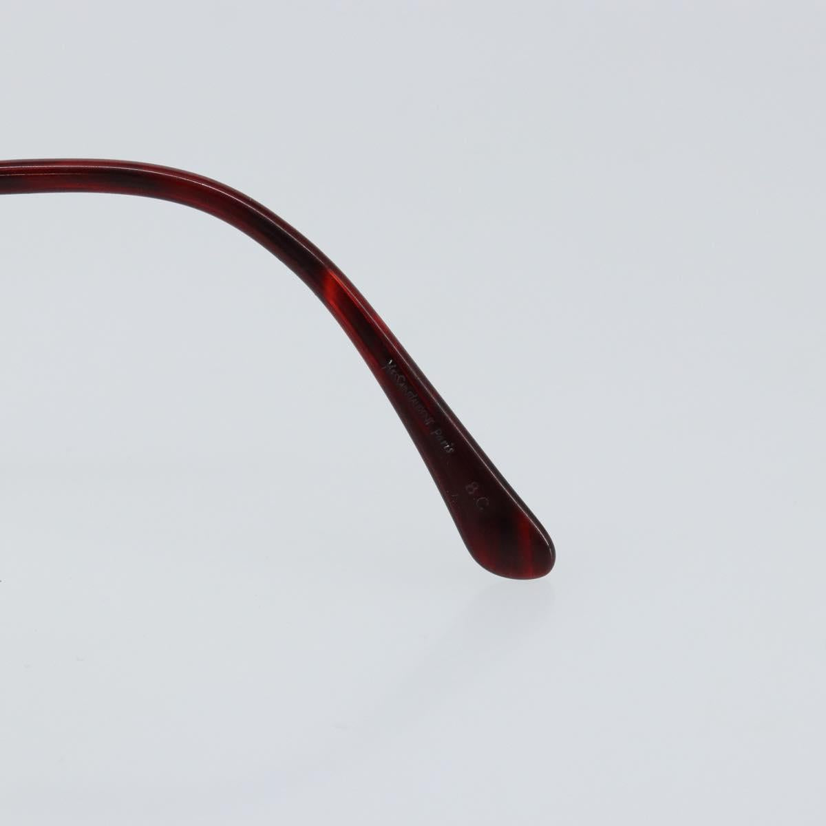 SAINT LAURENT Glasses metal Gold Auth SW1682