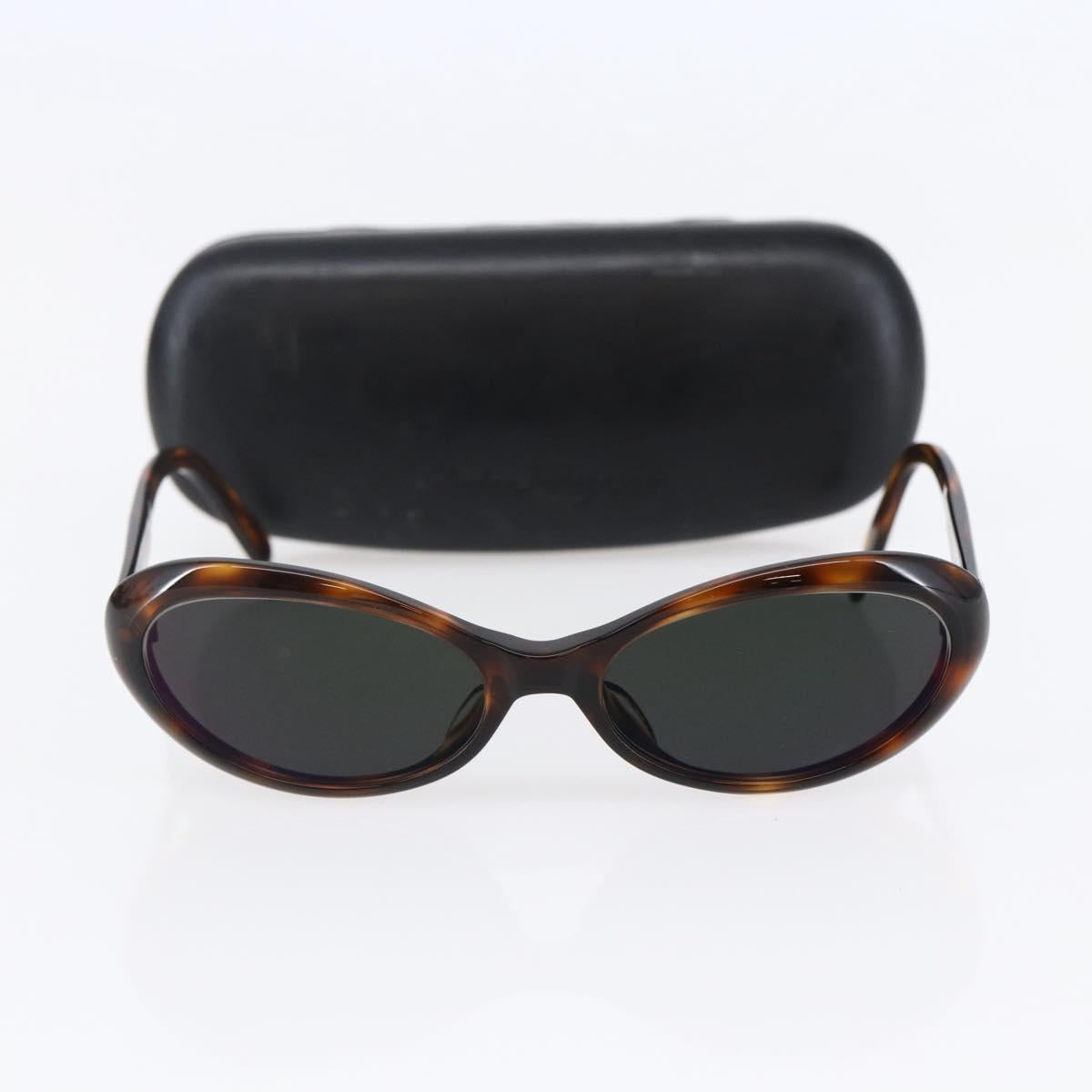 Salvatore Ferragamo Gancini Sunglasses Plastic Brown Auth SW1683