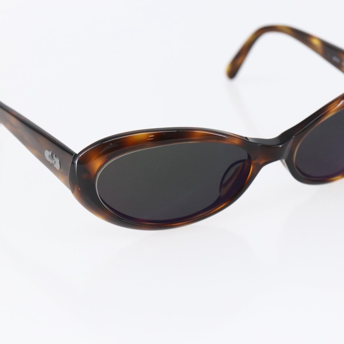 Salvatore Ferragamo Gancini Sunglasses Plastic Brown Auth SW1683