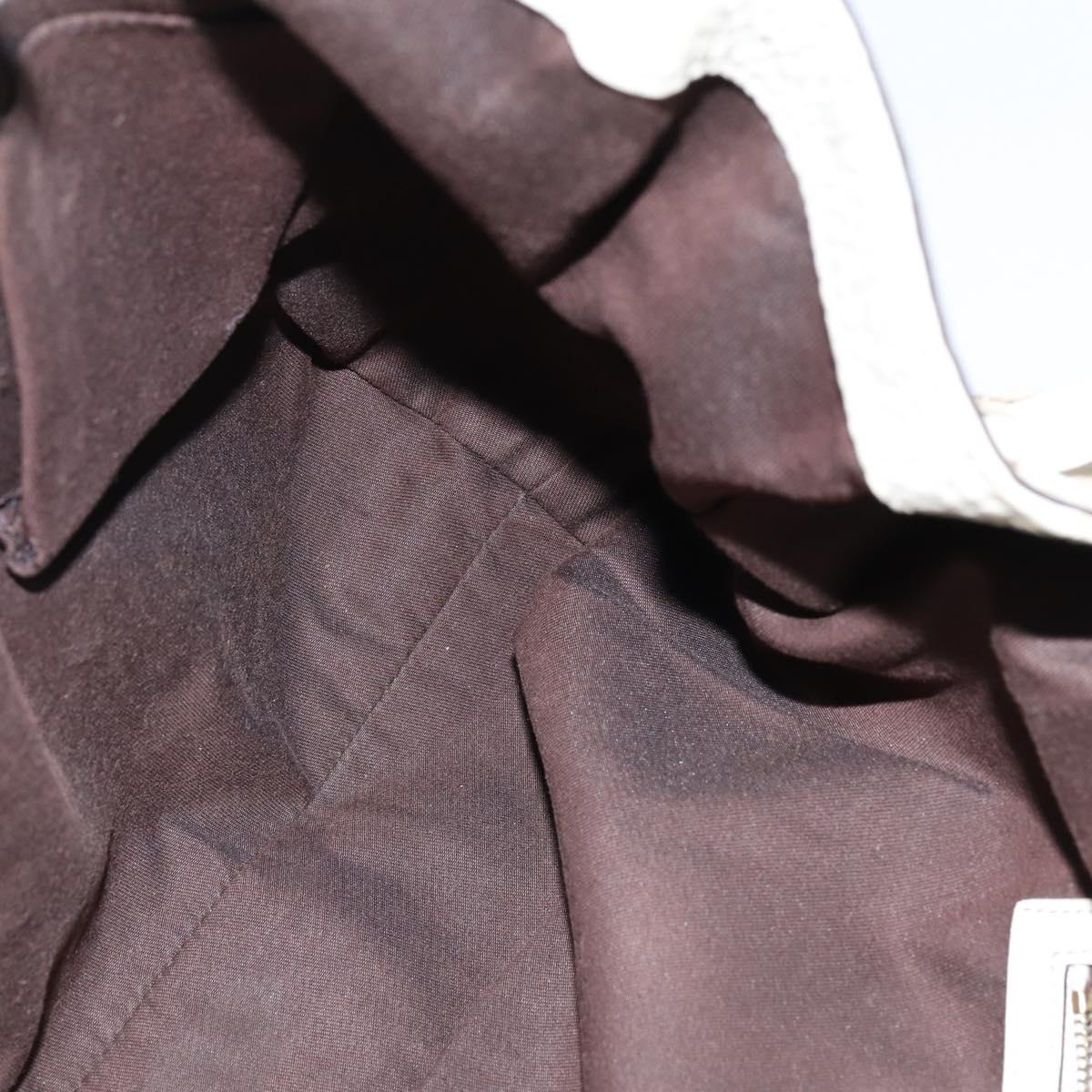 GUCCI GG Canvas Tote Bag Beige Gold 223972 Auth SW1704