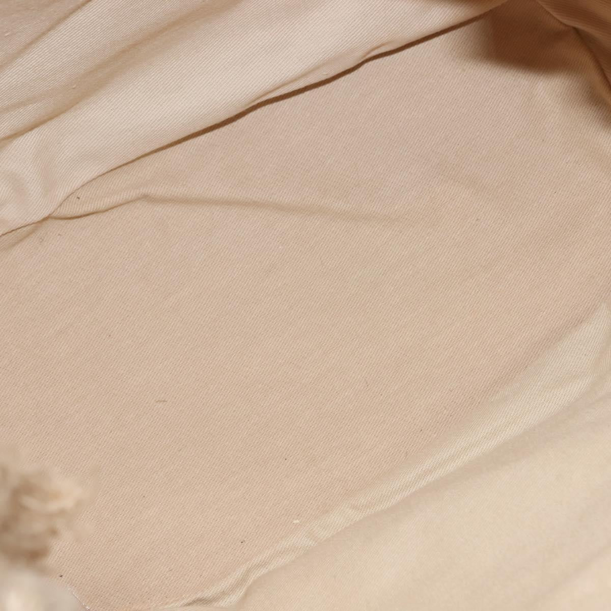 CHANEL Bysy Line Tote Bag Canvas Black CC Auth SW1726