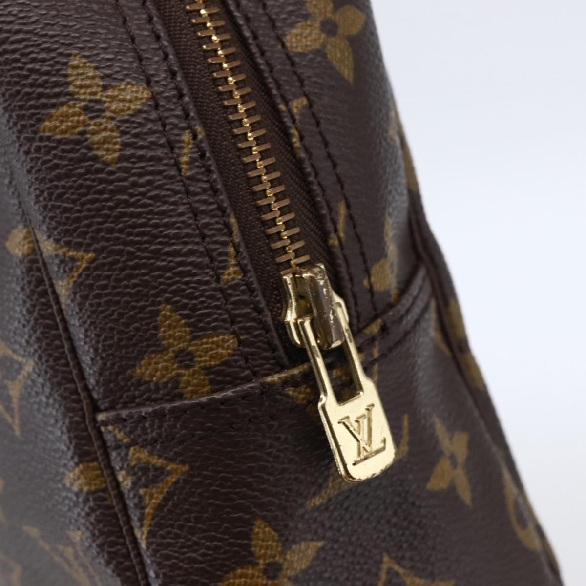 LOUIS VUITTON Monogram Trousse Toilette 28 Clutch Bag M47522 LV Auth SW1730
