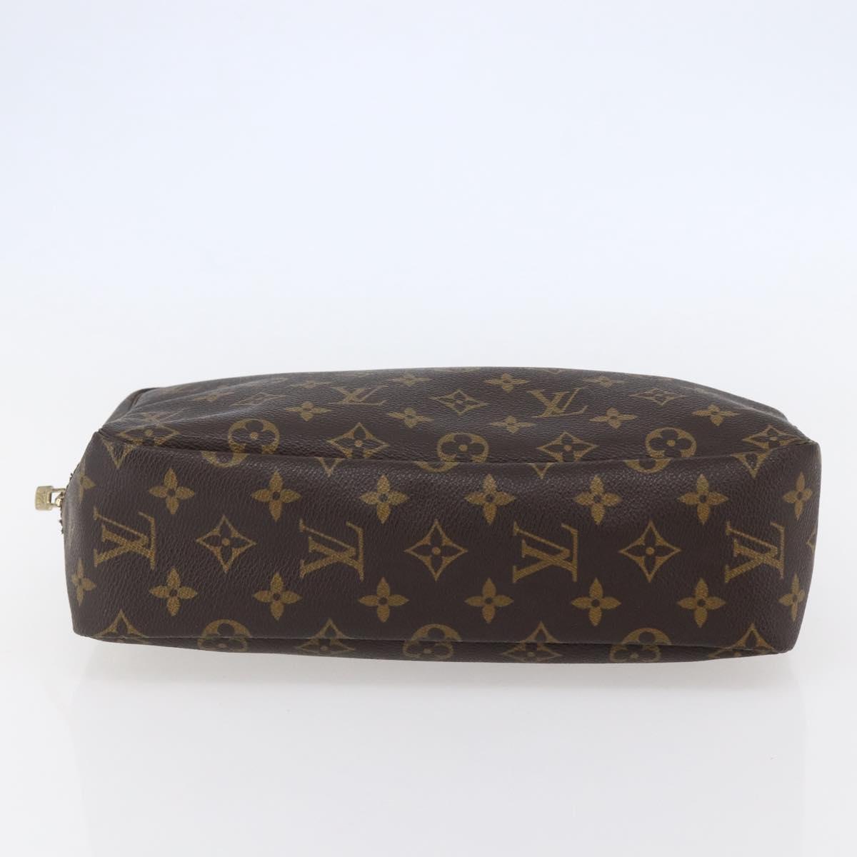 LOUIS VUITTON Monogram Trousse Toilette 28 Clutch Bag M47522 LV Auth SW1730