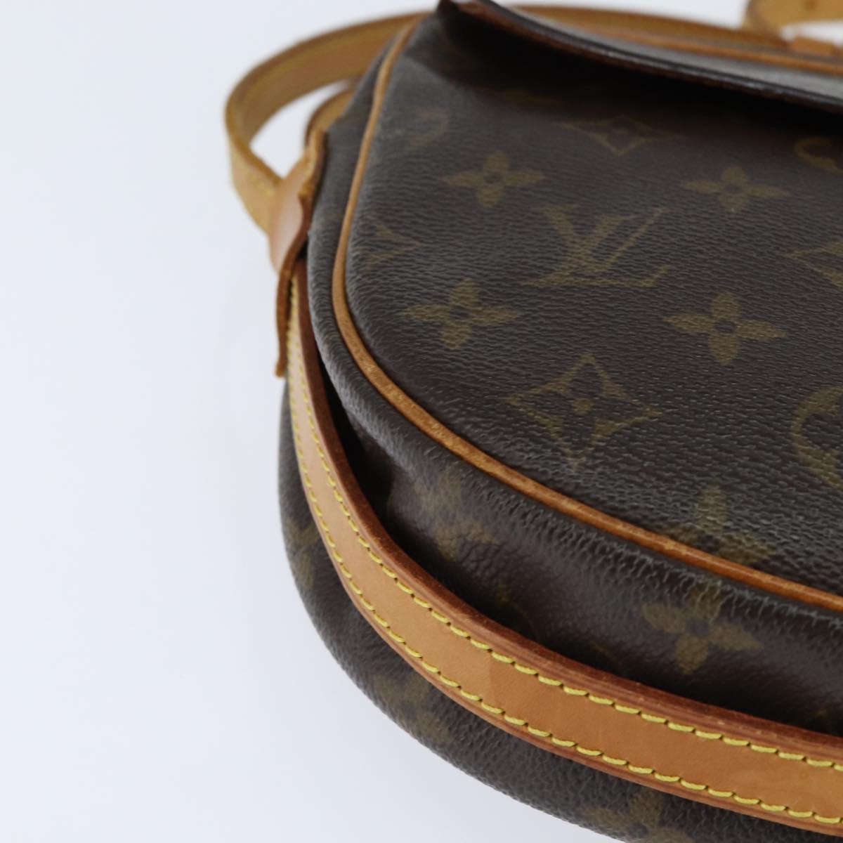 LOUIS VUITTON Monogram Jeune Fille MM Shoulder Bag M51226 LV Auth SW1731