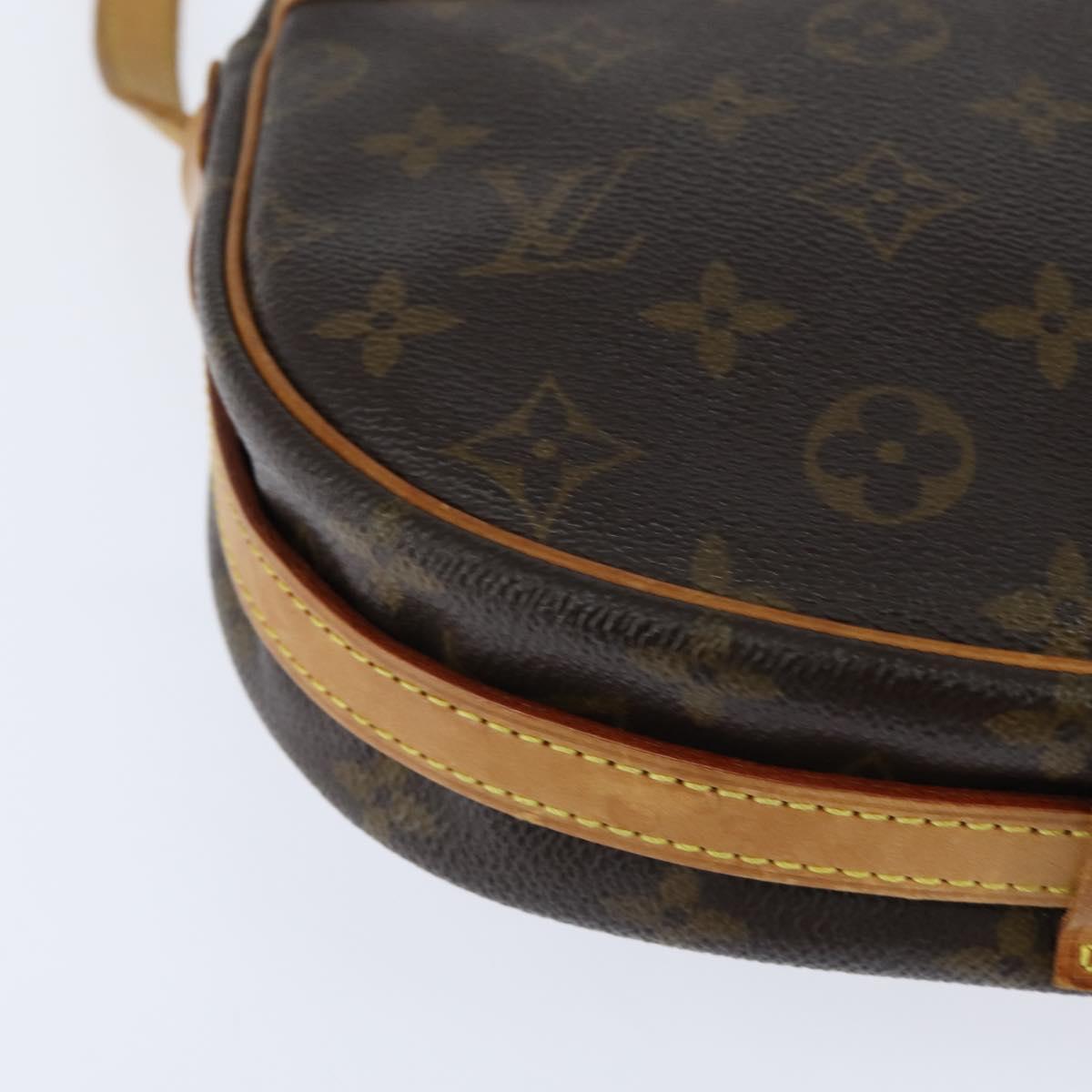 LOUIS VUITTON Monogram Jeune Fille MM Shoulder Bag M51226 LV Auth SW1731