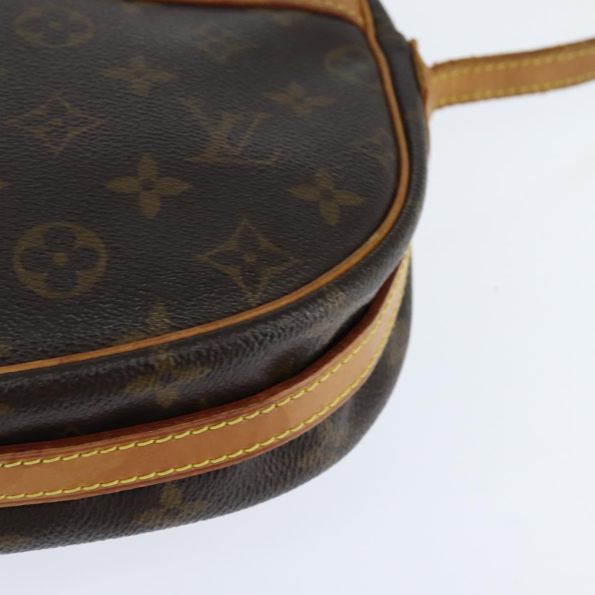 LOUIS VUITTON Monogram Jeune Fille MM Shoulder Bag M51226 LV Auth SW1731