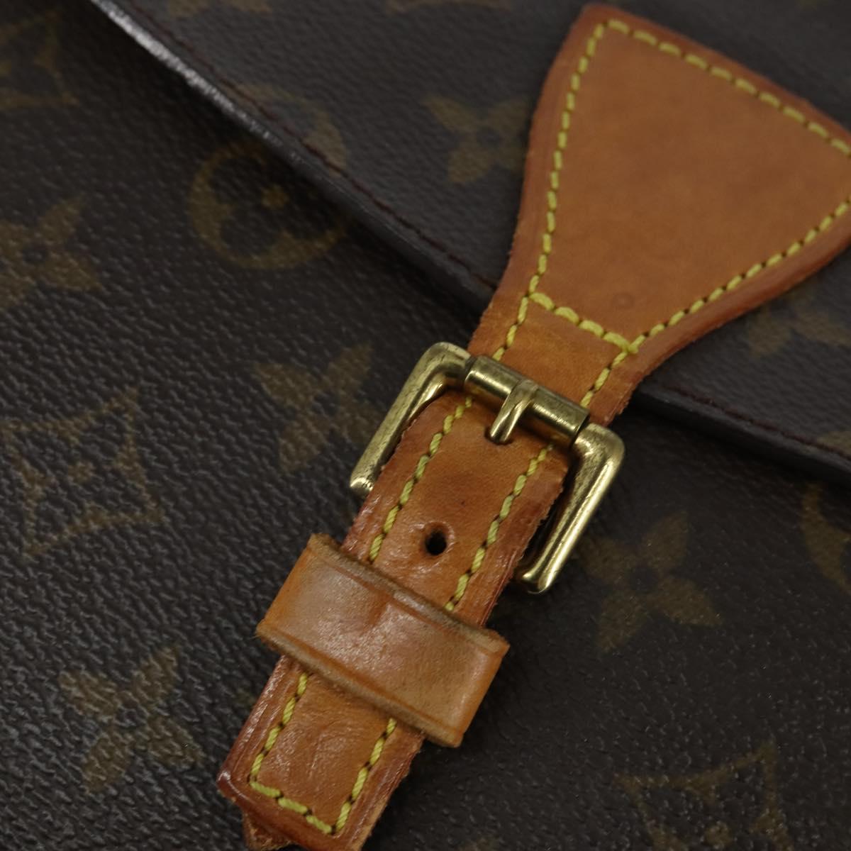 LOUIS VUITTON Monogram Jeune Fille MM Shoulder Bag M51226 LV Auth SW1731