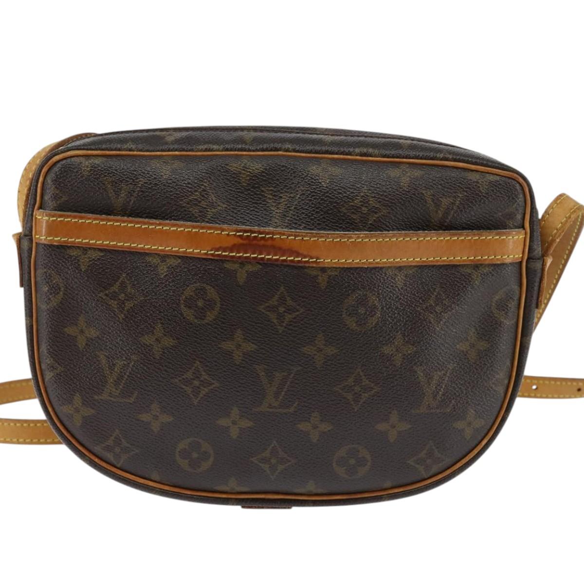 LOUIS VUITTON Monogram Jeune Fille MM Shoulder Bag M51226 LV Auth SW1731