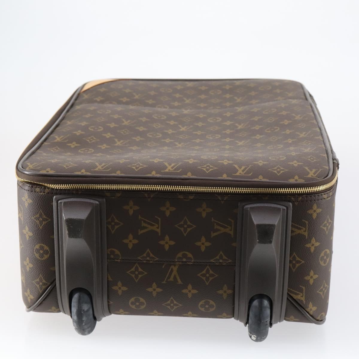LOUIS VUITTON Monogram Pegas 55 suitcase M23294 LV Auth SW1732