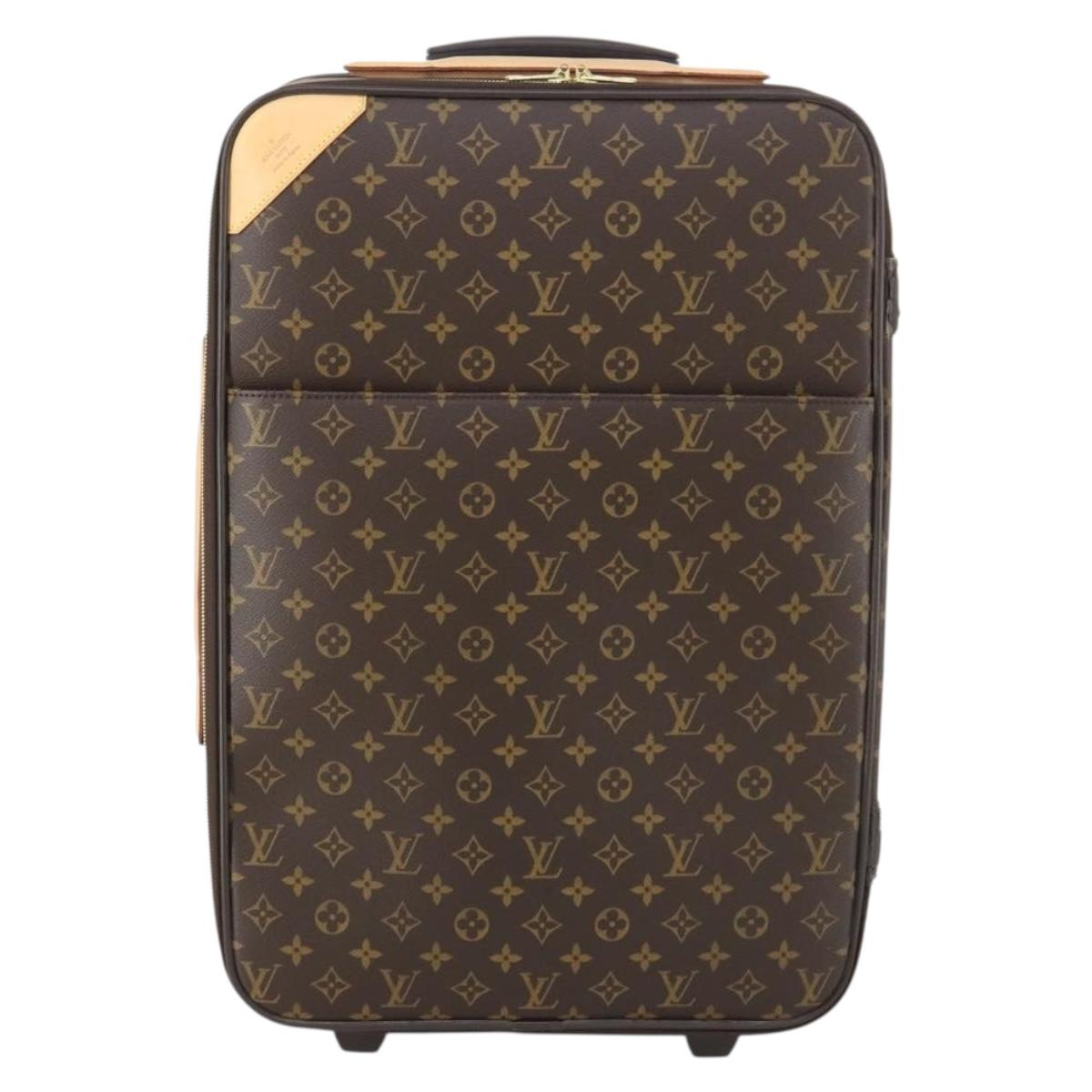 LOUIS VUITTON Monogram Pegas 55 suitcase M23294 LV Auth SW1732