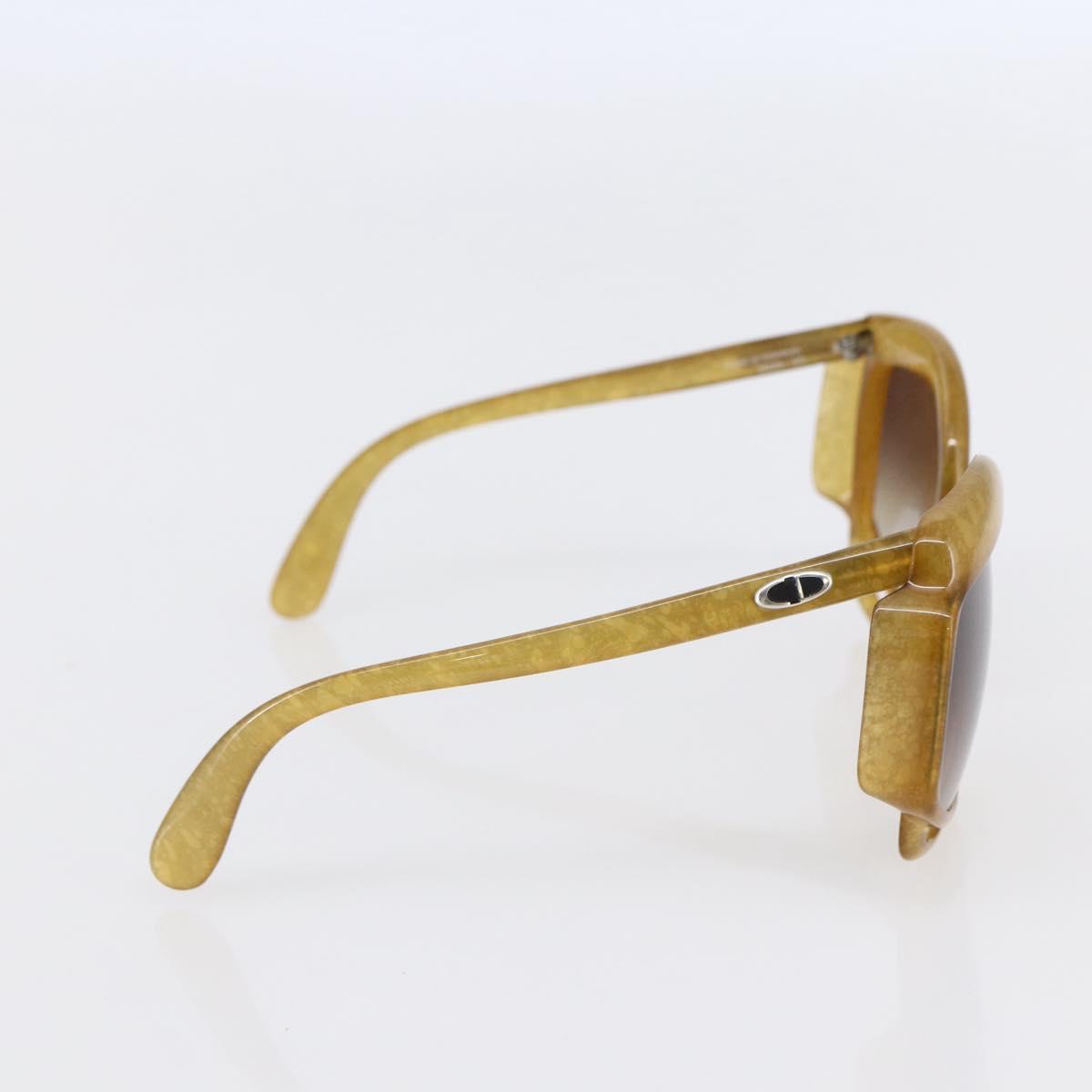 Christian Dior Sunglasses plastic Beige Auth SW1740