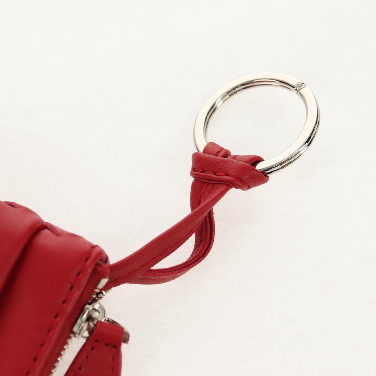 BOTTEGA VENETA INTRECCIATO Wallet Leather Red Auth SW1753V