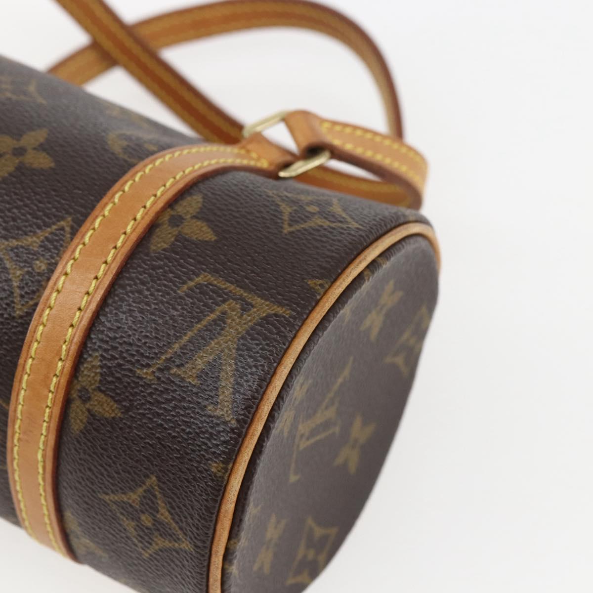 LOUIS VUITTON Monogram Papillon 19 Hand Bag M51389 LV Auth SW1754V