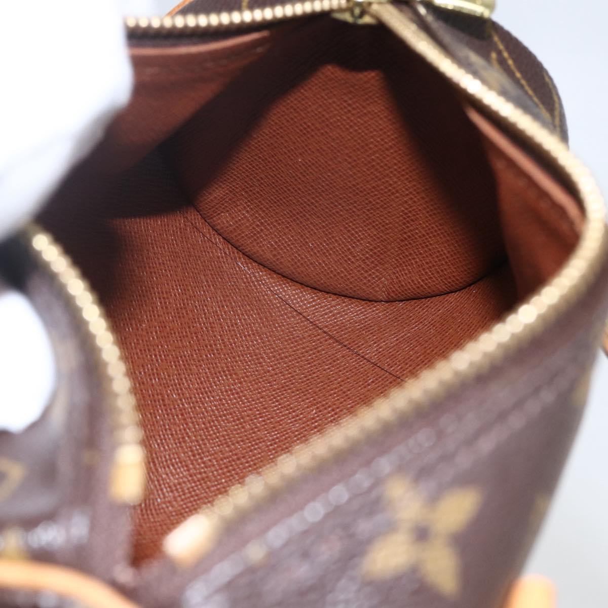 LOUIS VUITTON Monogram Papillon 19 Hand Bag M51389 LV Auth SW1754V