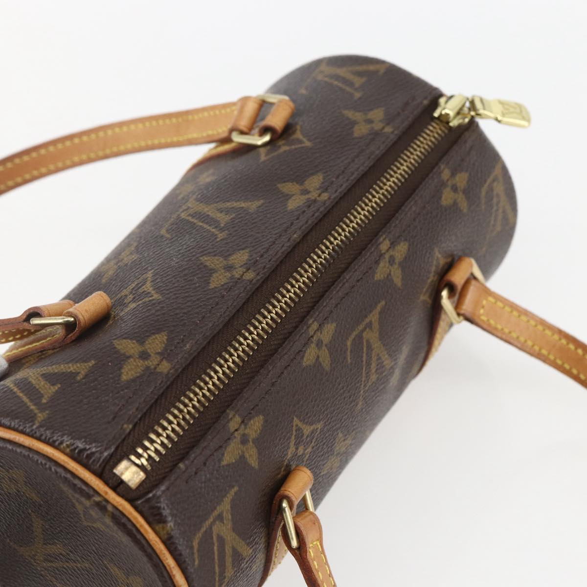 LOUIS VUITTON Monogram Papillon 19 Hand Bag M51389 LV Auth SW1754V