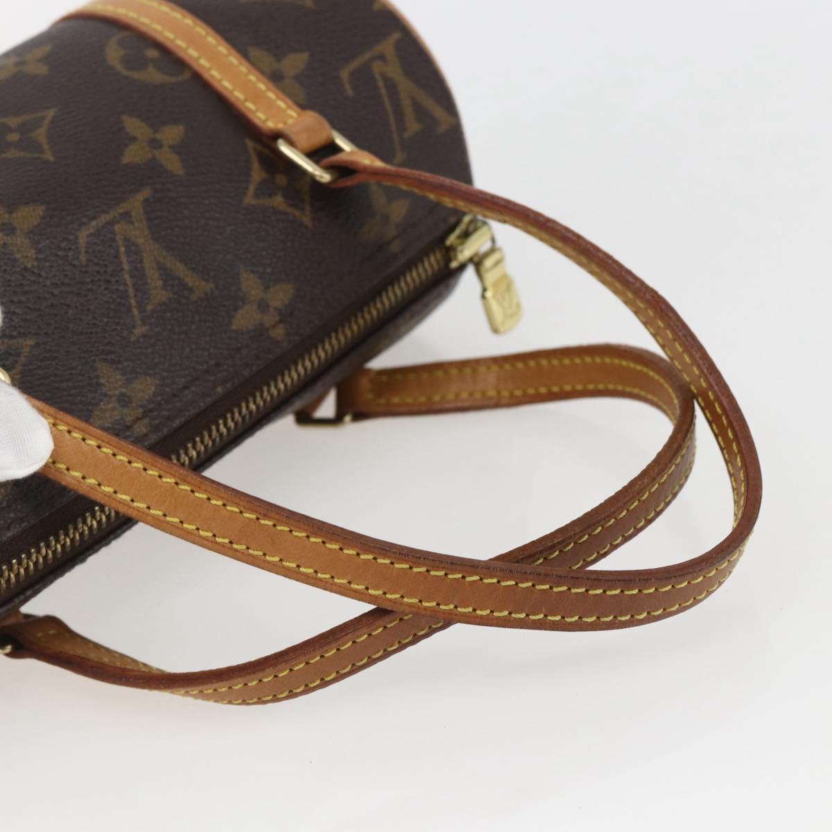 LOUIS VUITTON Monogram Papillon 19 Hand Bag M51389 LV Auth SW1754V