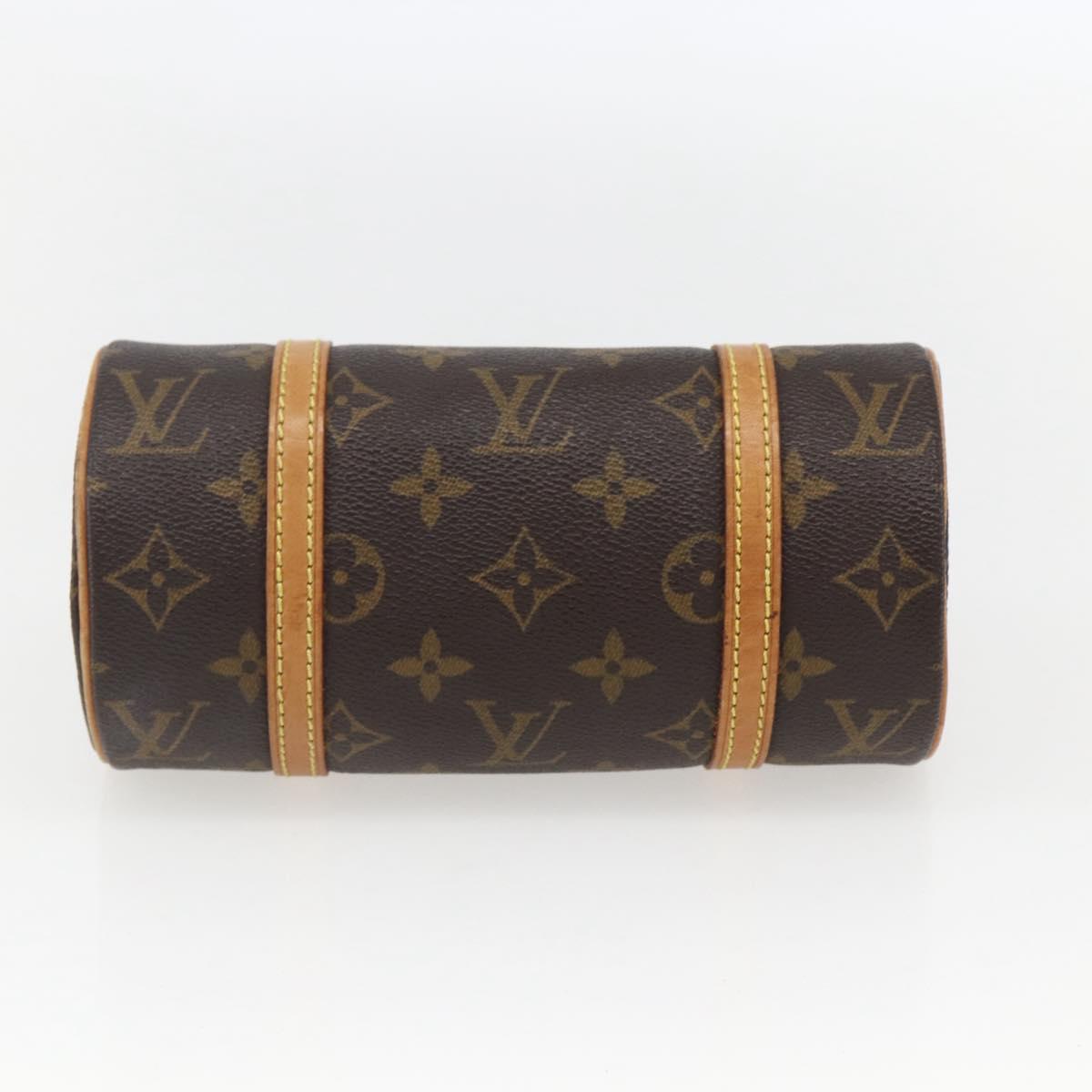 LOUIS VUITTON Monogram Papillon 19 Hand Bag M51389 LV Auth SW1754V