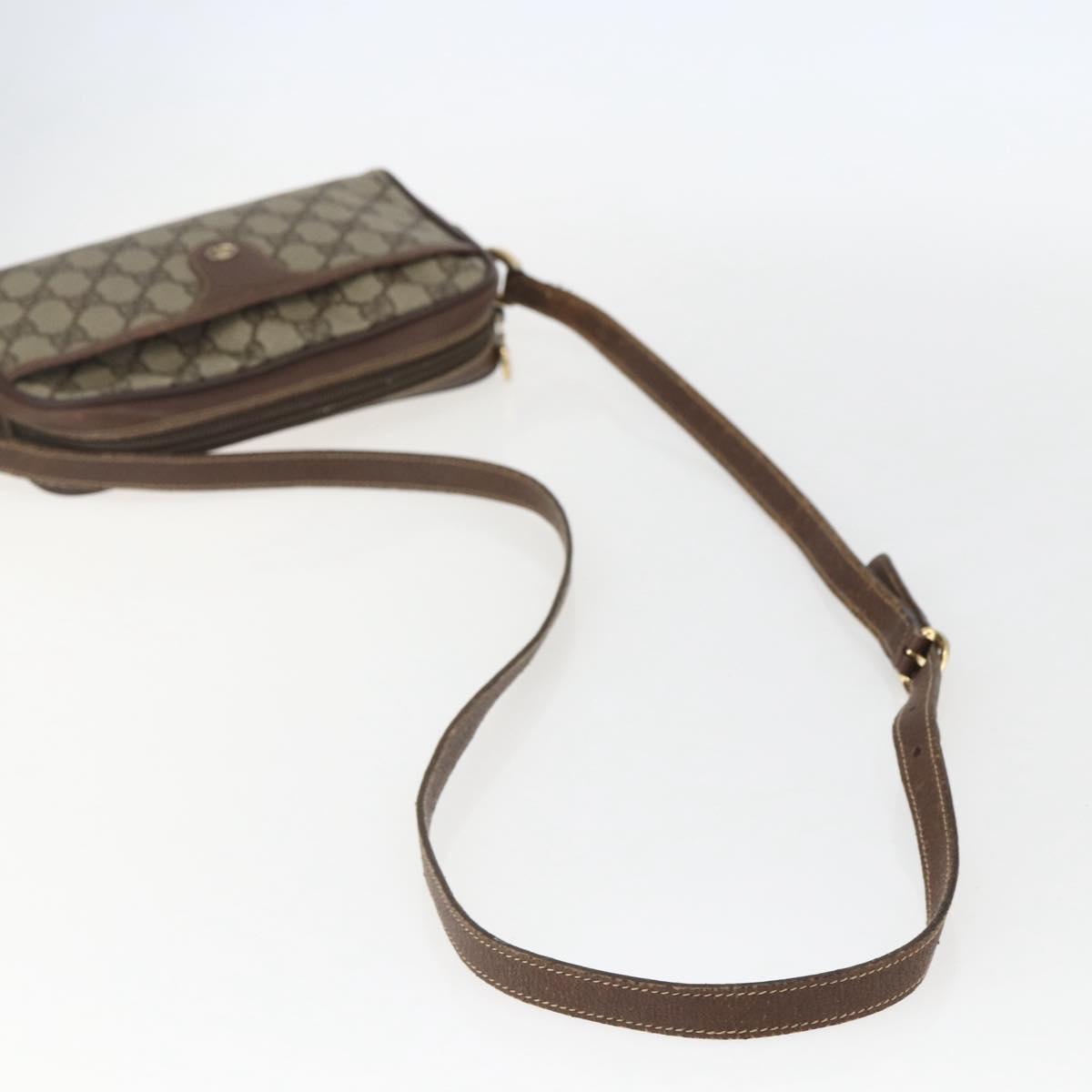 GUCCI GG Supreme Shoulder Bag PVC Beige Gold 001 58 6594 4023 Auth SW1755