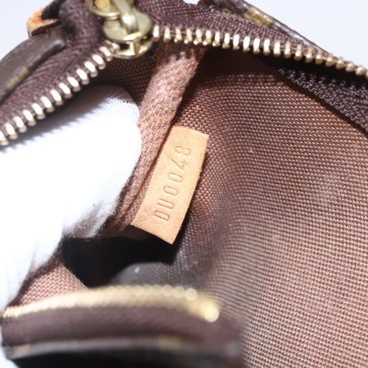 LOUIS VUITTON Monogram Mini Pochette Accessoires Pouch M58009 LV Auth SW1774