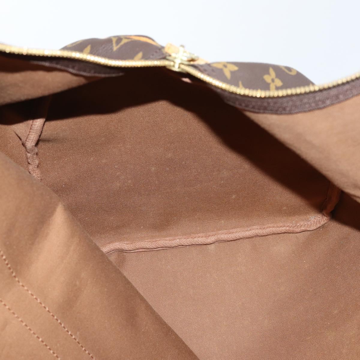 LOUIS VUITTON Monogram Keepall 55 Boston Bag M41424 LV Auth SW1778