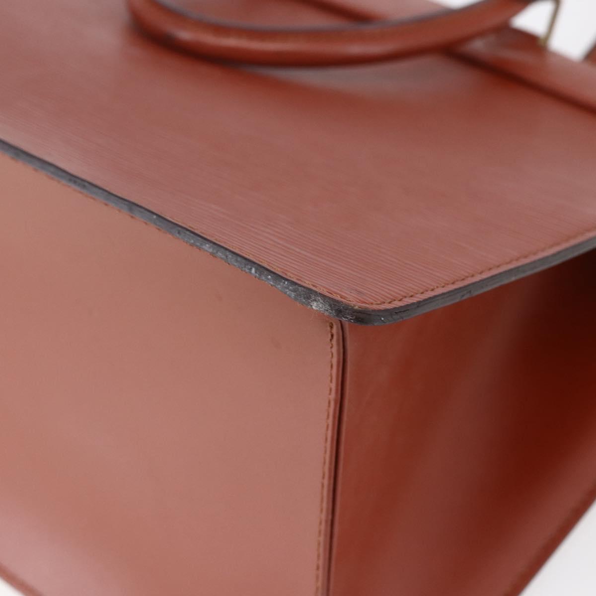 LOUIS VUITTON Epi Riviera Hand Bag Brown M48183 LV Auth SW1781