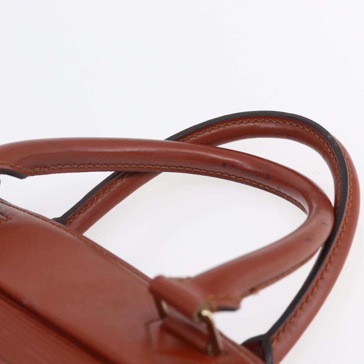 LOUIS VUITTON Epi Riviera Hand Bag Brown M48183 LV Auth SW1781