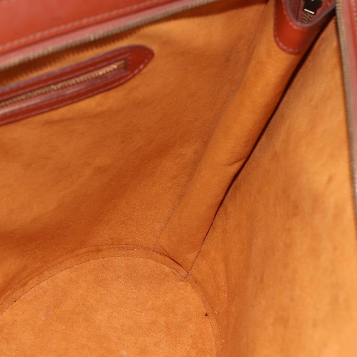 LOUIS VUITTON Epi Saint Jacques Shopping Shoulder Bag Brown M52263 Auth SW1782