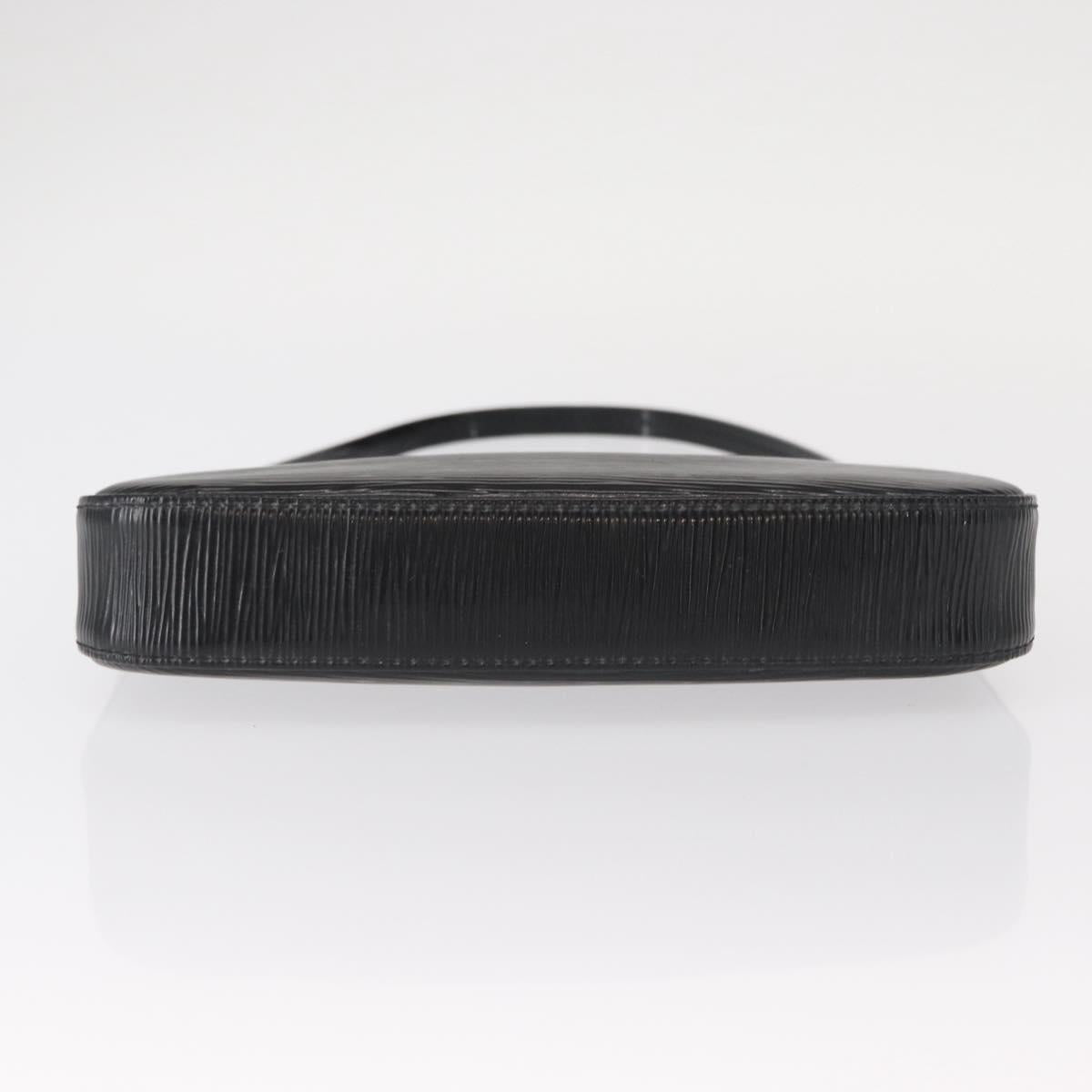 LOUIS VUITTON Epi Electric Pochette Accessoires Pouch Black M4080N Auth SW1783