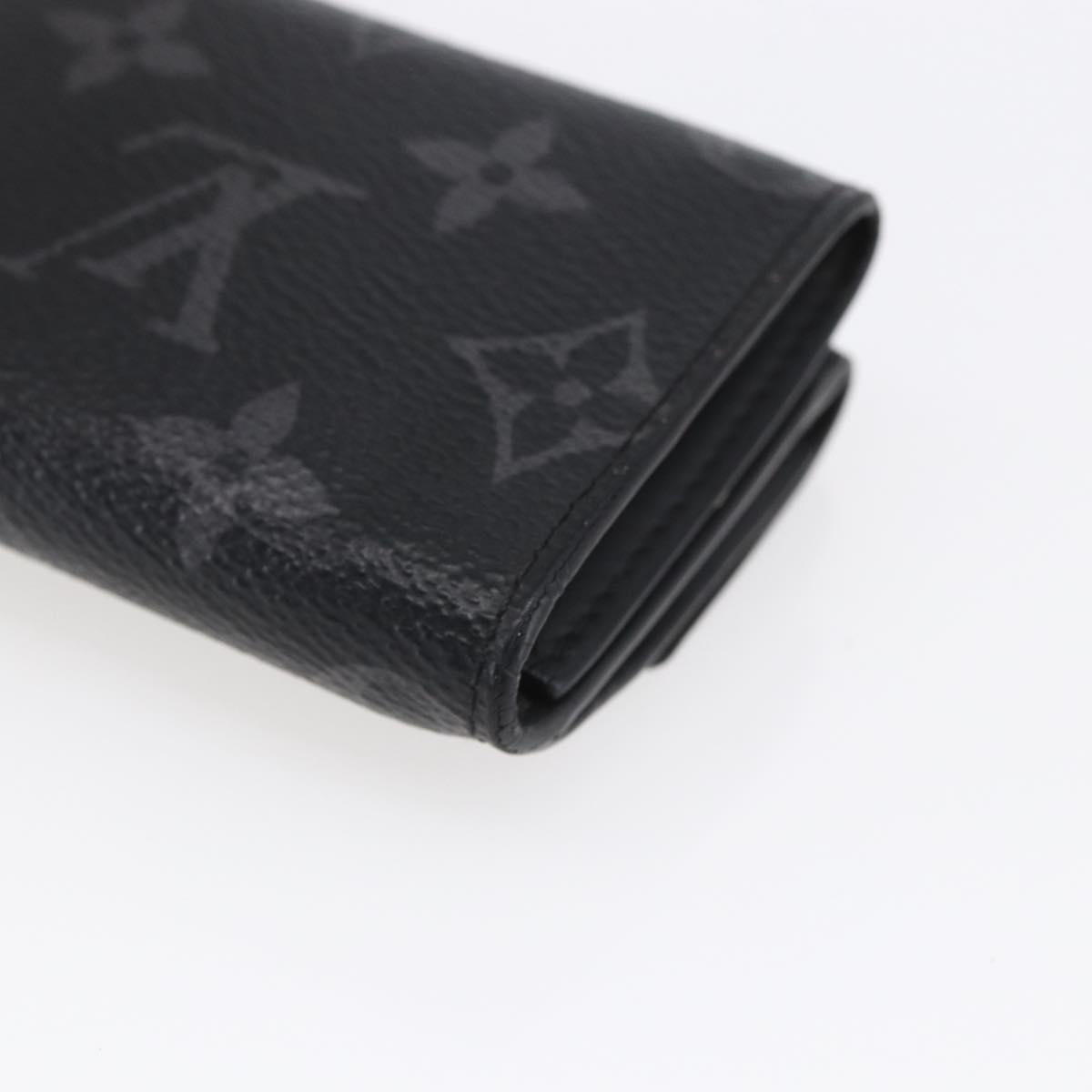 LOUIS VUITTON Eclipse Reverse Discovery Compact Wallet M45417 Auth SW1784
