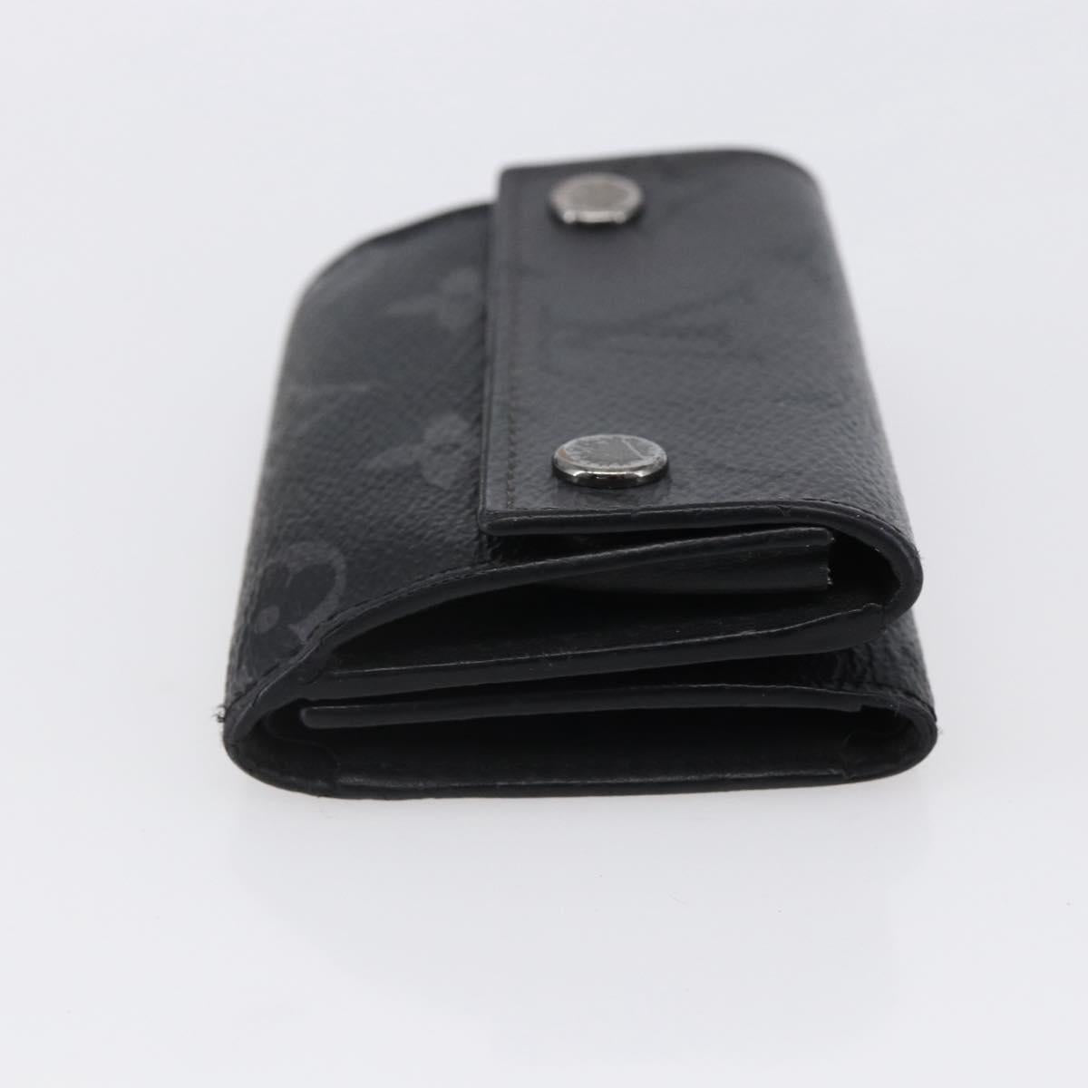 LOUIS VUITTON Eclipse Reverse Discovery Compact Wallet M45417 Auth SW1784