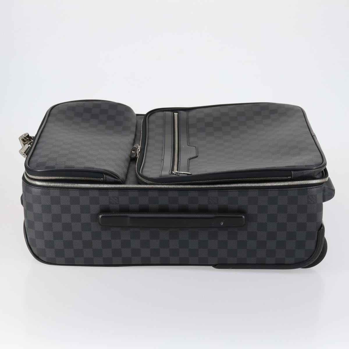 LOUIS VUITTON Damier Graphite Pegas 55 N23300 LV Auth SW1785