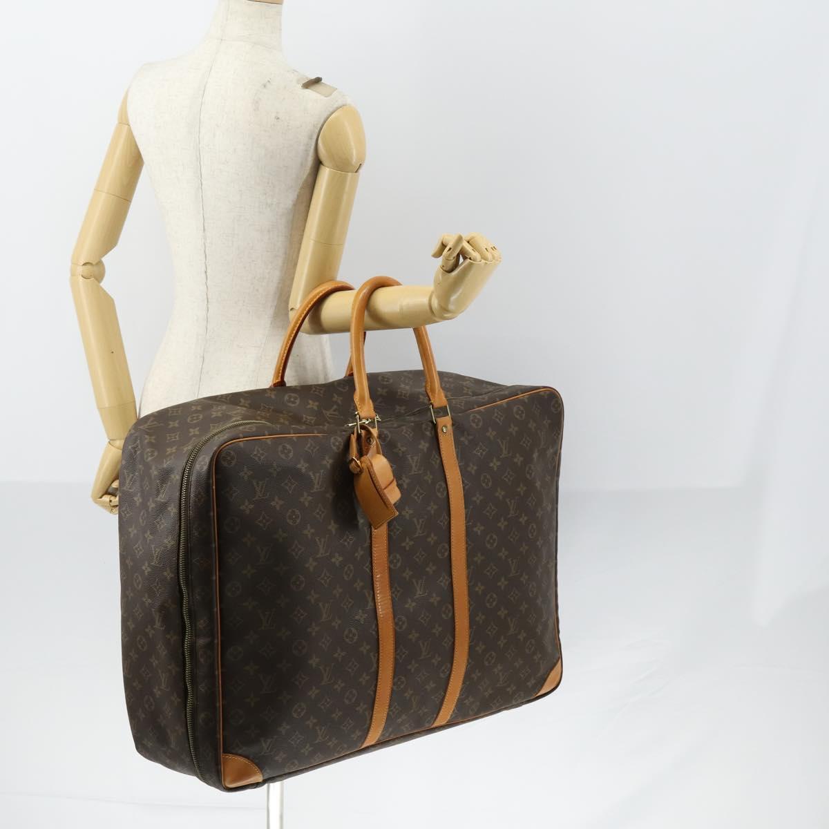 LOUIS VUITTON Monogram Sirius 60 Boston Bag M41402 LV Auth SW1786