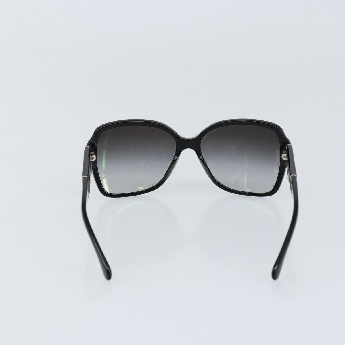 CHANEL Sunglasses plastic Black CC Auth SW1805