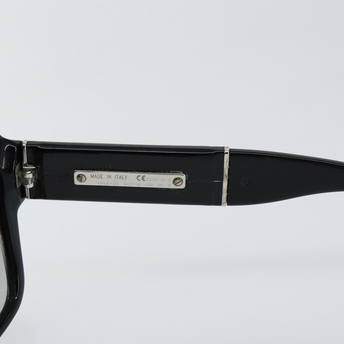 CHANEL Sunglasses plastic Black CC Auth SW1805