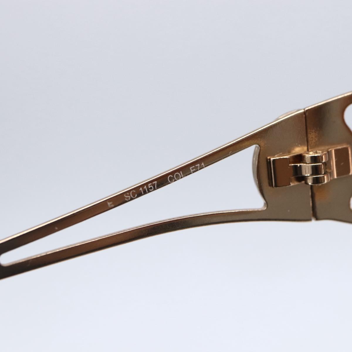 CELINE Sunglasses plastic Orange Auth SW1815