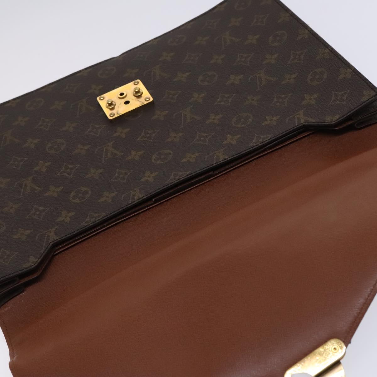 LOUIS VUITTON Monogram Serviette Conseiller Briefcase M53331 LV Auth sw182