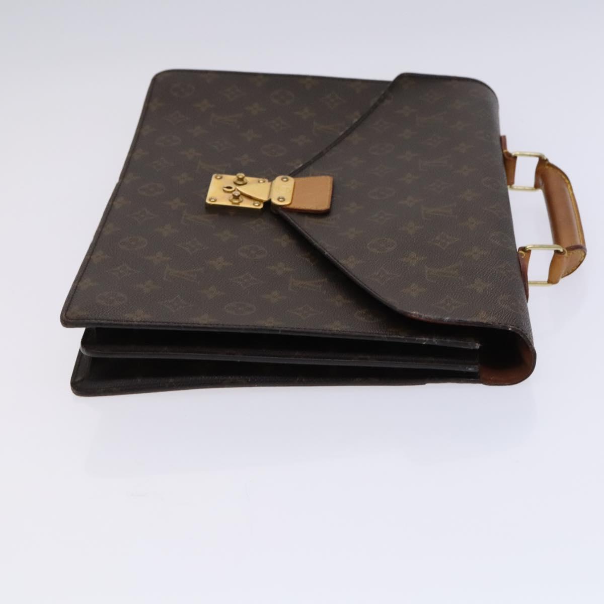 LOUIS VUITTON Monogram Serviette Conseiller Briefcase M53331 LV Auth sw182