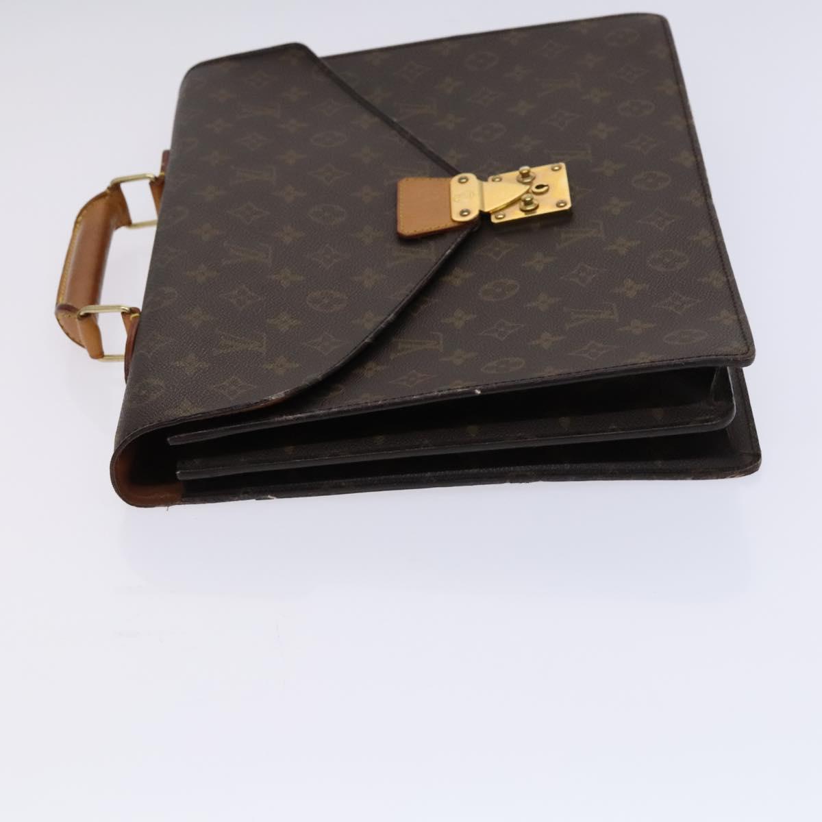 LOUIS VUITTON Monogram Serviette Conseiller Briefcase M53331 LV Auth sw182