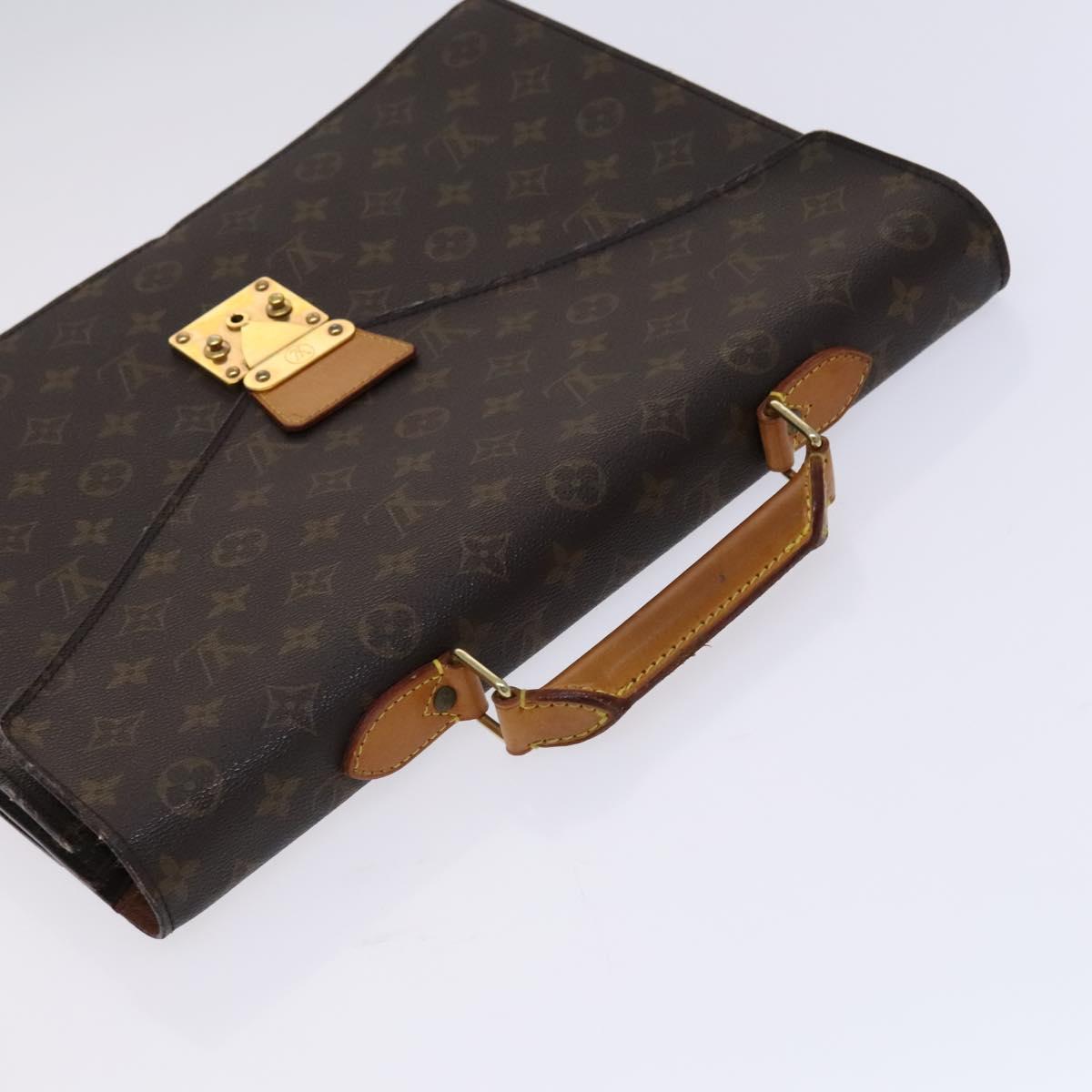 LOUIS VUITTON Monogram Serviette Conseiller Briefcase M53331 LV Auth sw182
