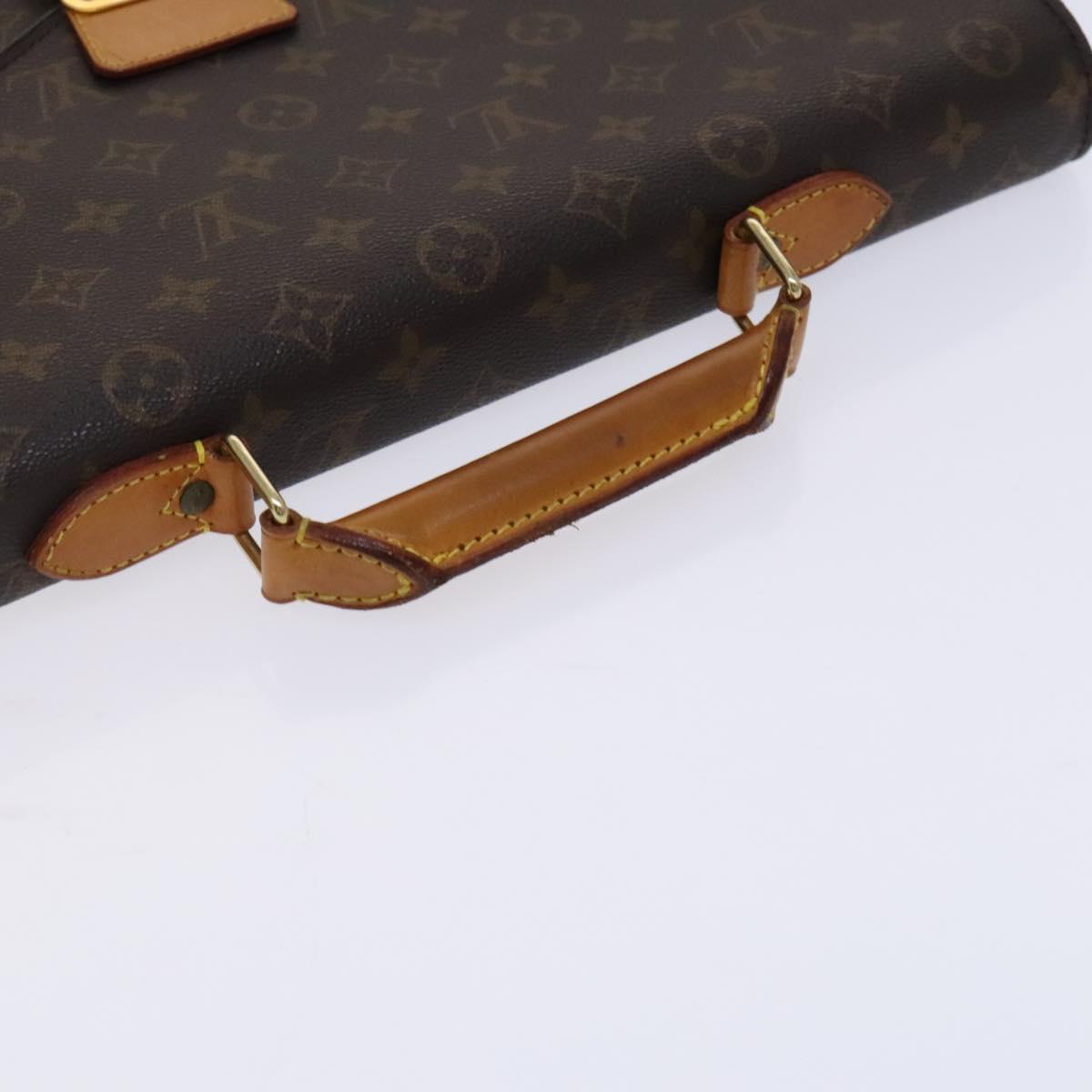 LOUIS VUITTON Monogram Serviette Conseiller Briefcase M53331 LV Auth sw182