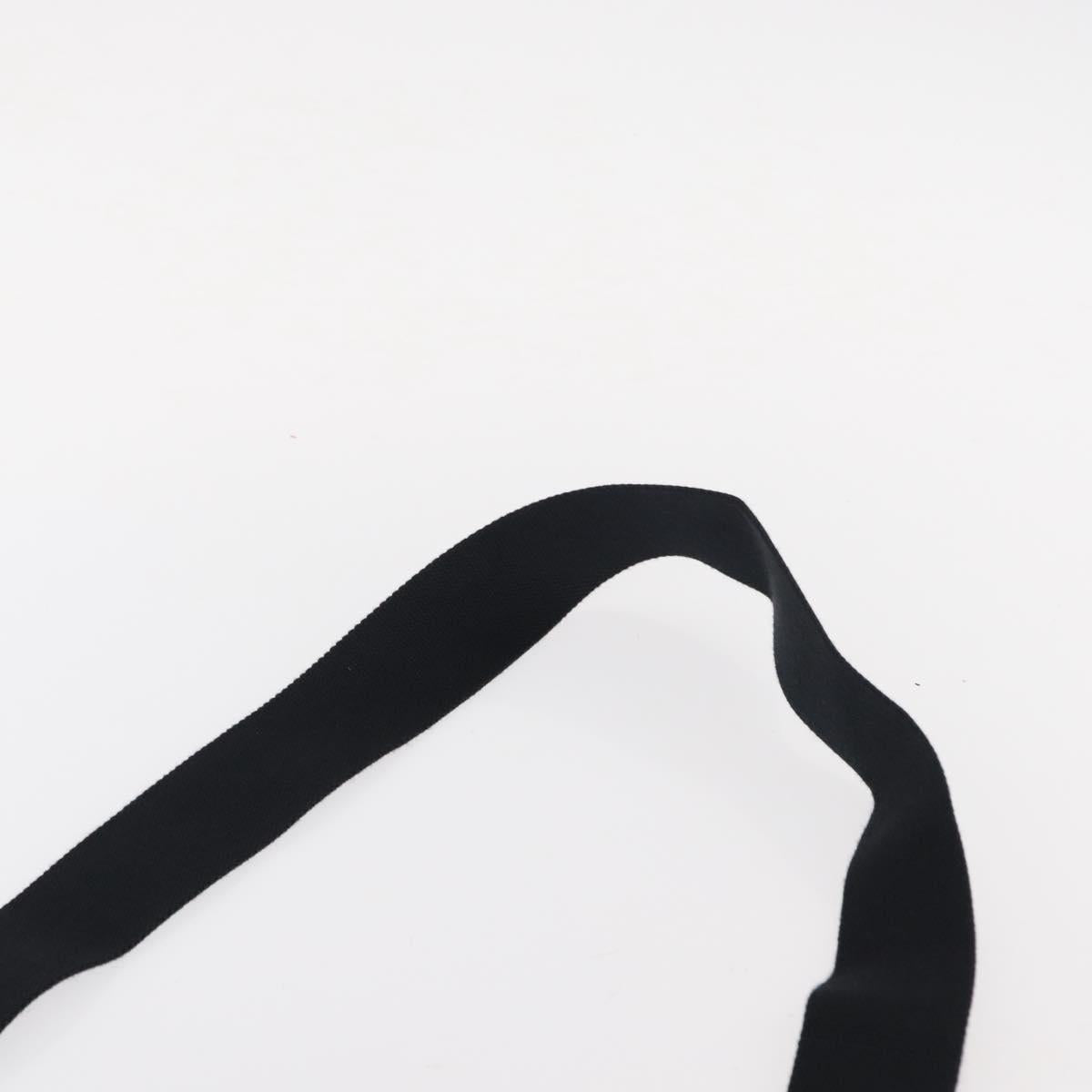 PRADA Canapa MM Hand Bag Denim 2way Blue Gold Auth SW1842