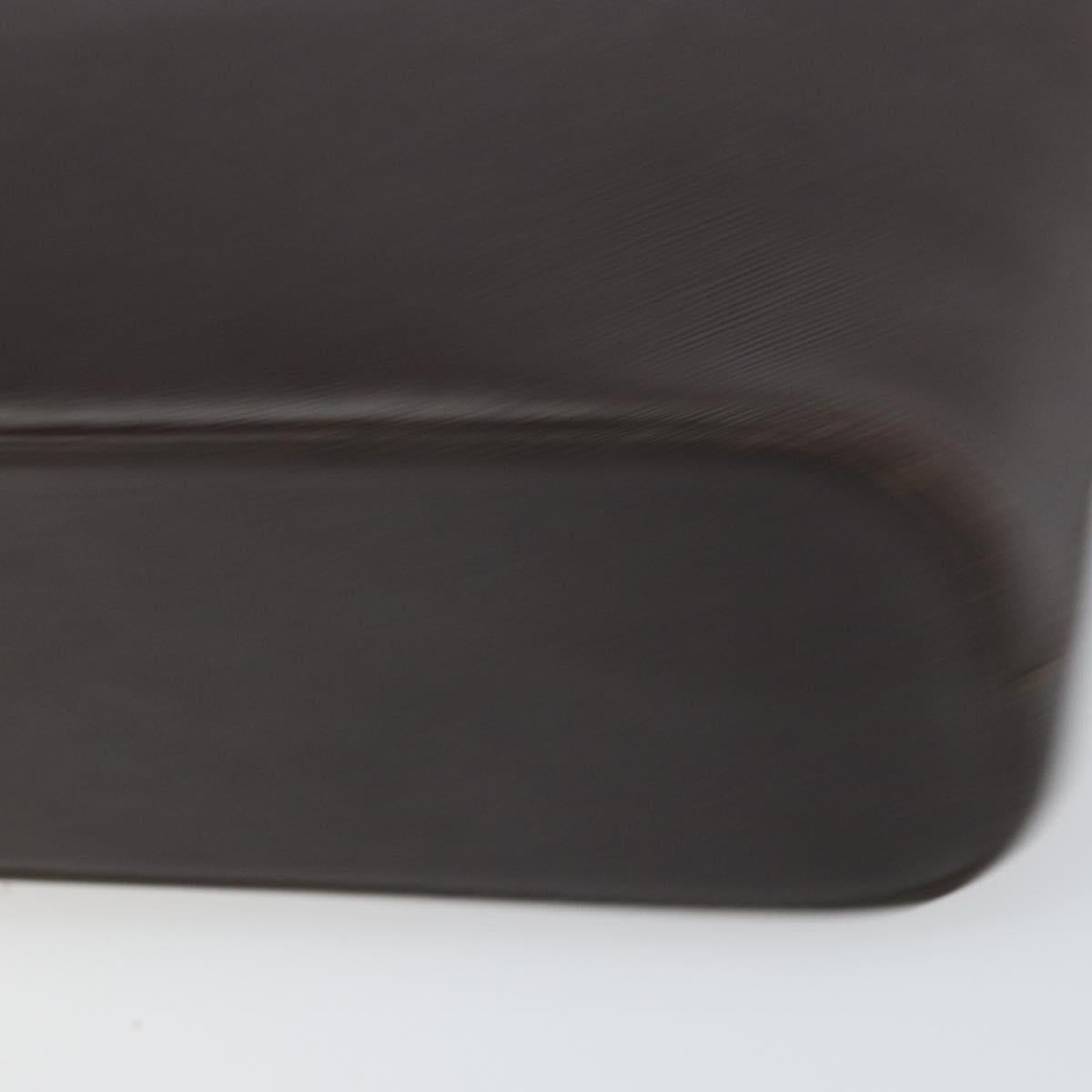 Salvatore Ferragamo Shoulder Bag Leather Brown Gold Auth SW1884