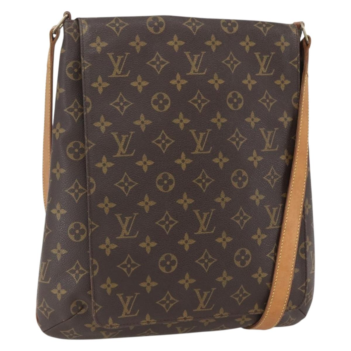 LOUIS VUITTON Monogram Musette Shoulder Bag M51256 LV Auth SW1895