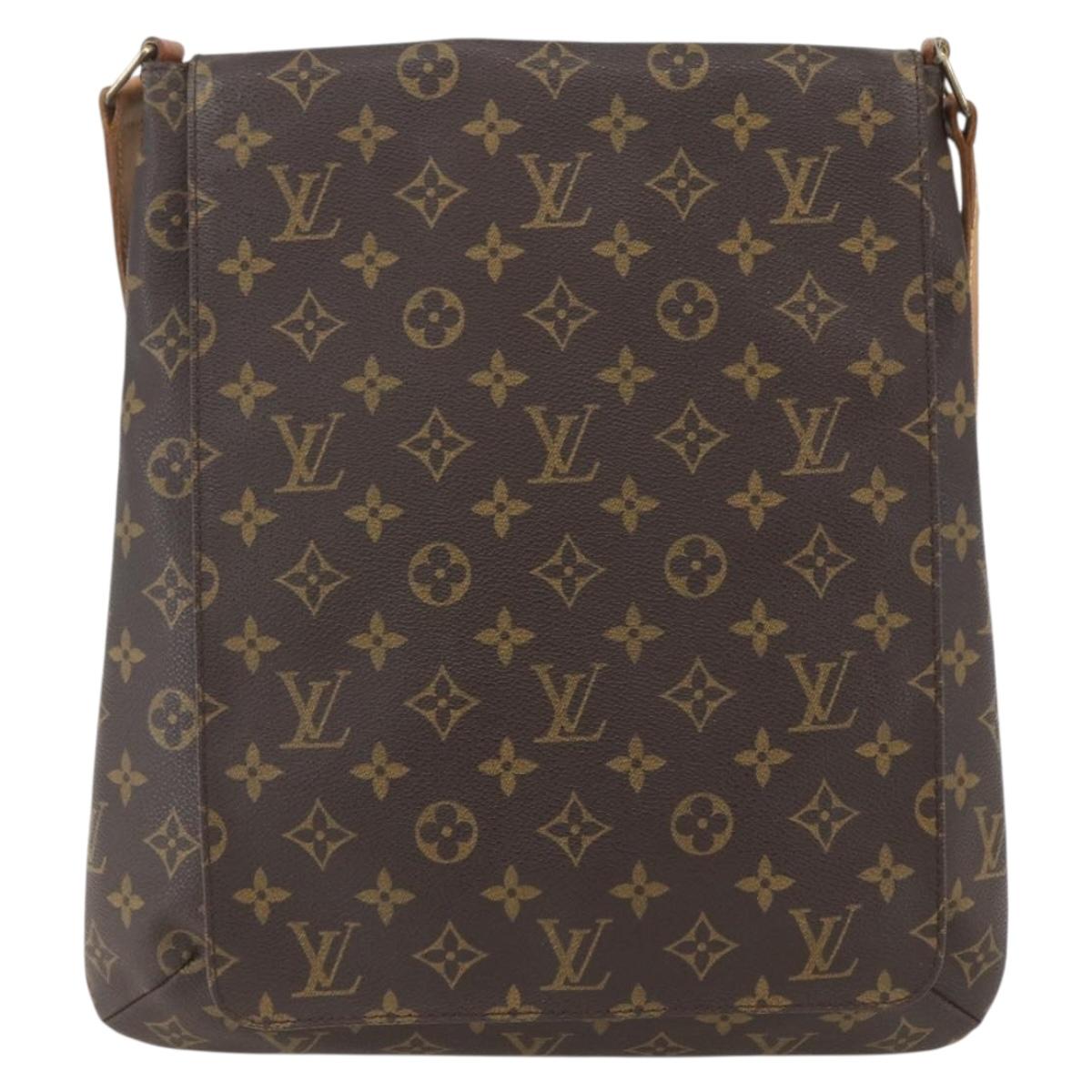 LOUIS VUITTON Monogram Musette Shoulder Bag M51256 LV Auth SW1895