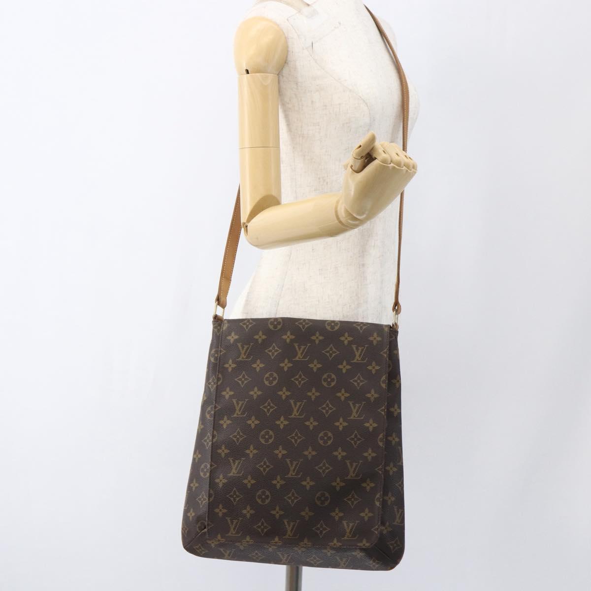 LOUIS VUITTON Monogram Musette Shoulder Bag M51256 LV Auth SW1895