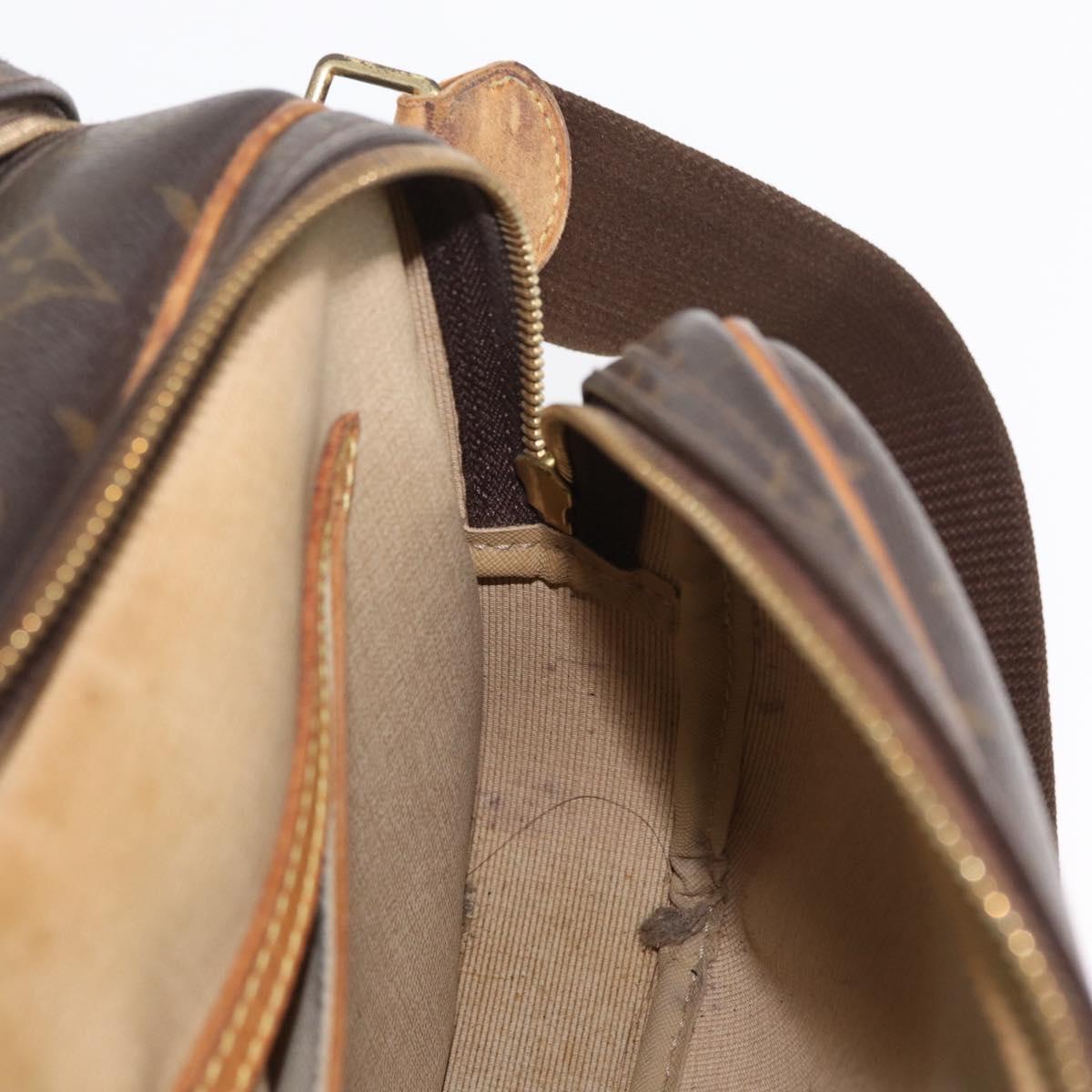 LOUIS VUITTON Monogram Reporter PM Shoulder Bag M45254 LV Auth SW1899